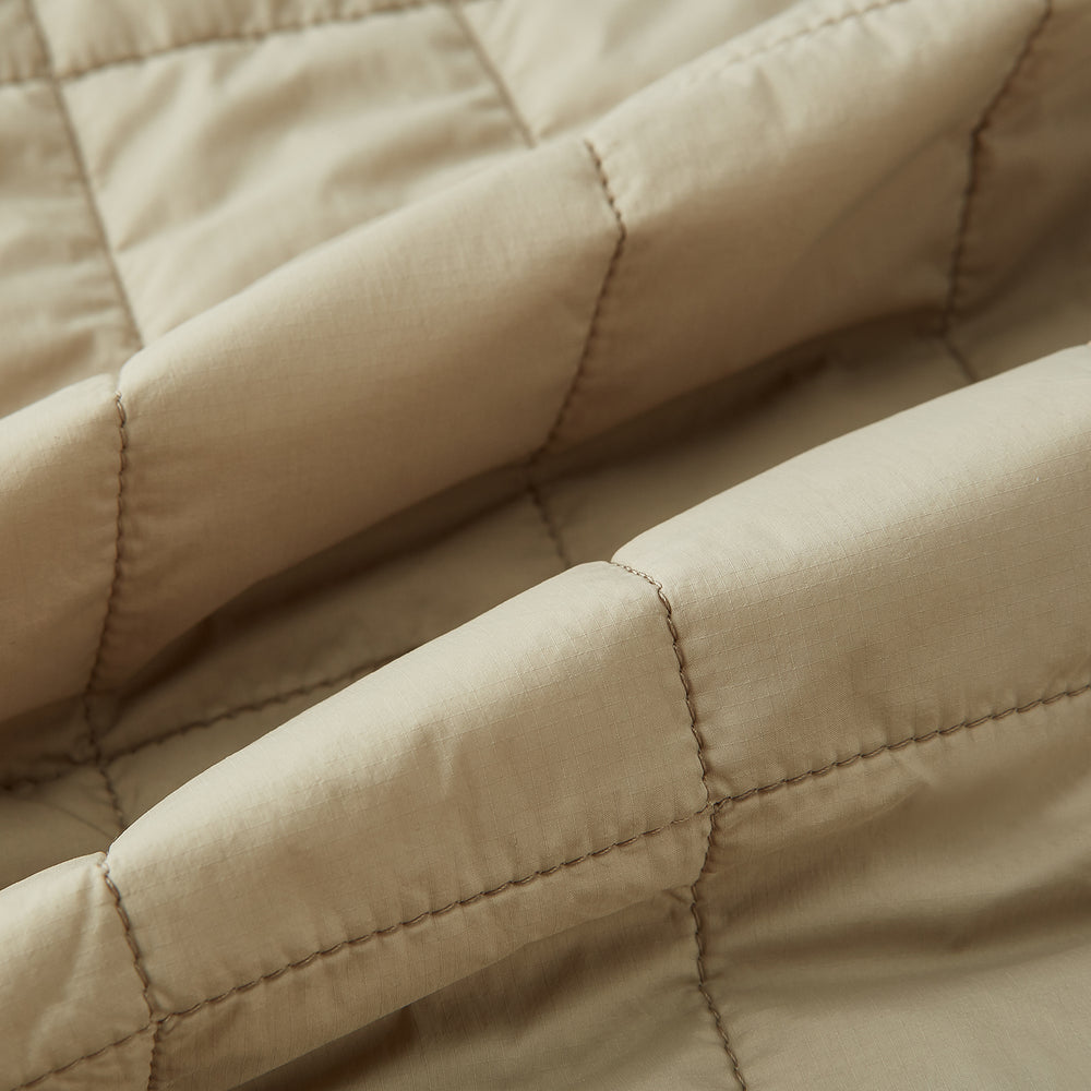 Sand Quilted Gilet