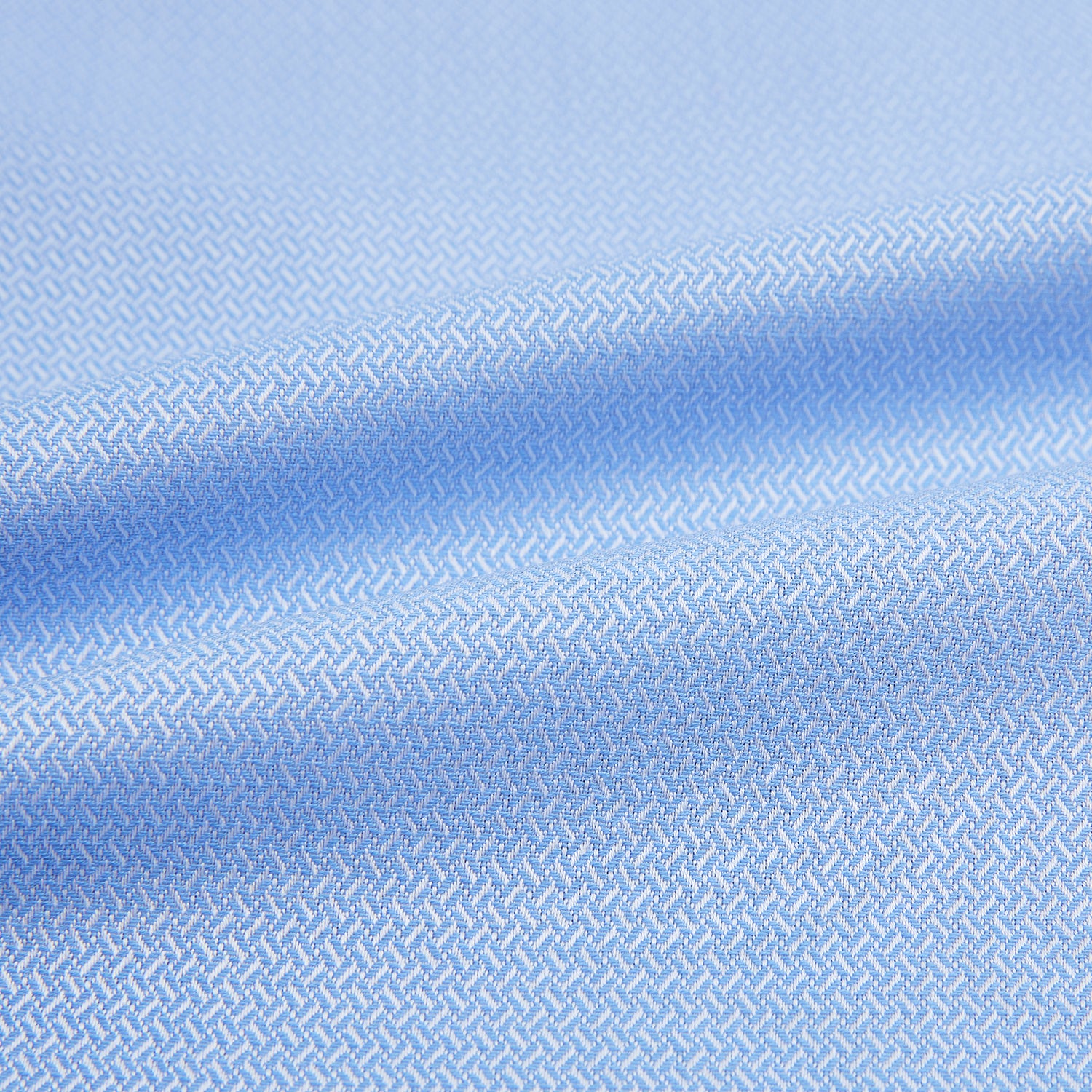 View 6 of product Blue Herringbone Mayfair Shirt