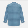 View 3 of product Steel Grey Grid Check Mayfair Shirt