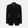 View 1 of product Navy Apsley Single-Breasted Caban Coat