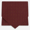View 1 of product The Great Gatsby Burgundy Printed Silk Cravat