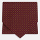 The Great Gatsby Burgundy Printed Silk Cravat