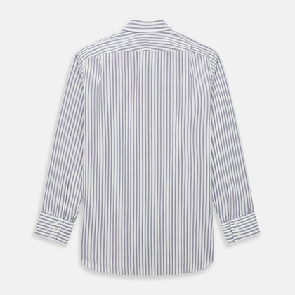 Purple Multi Stripe Mayfair Shirt Image 2