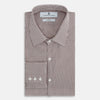View 4 of product Burgundy Micro Check Westminster Shirt