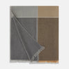 View 3 of product Grey and Beige Cashmere Scarf