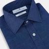 View 2 of product Navy Linen Mayfair Shirt