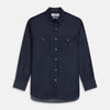 View 2 of product Navy Chambray Cotton Fabric