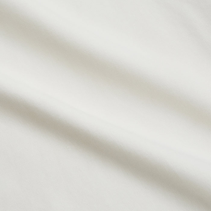 Cream Silk Long Point Embroidered Eamon Shirt Image 3