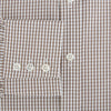 View 4 of product Coffee Micro Shadow Check Mayfair Shirt