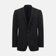 Charcoal Knitted Oxford Blazer
