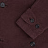 View 5 of product Burgundy Kingston Corduroy Caban Jacket