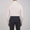 View 5 of product Pink Cotton Shirt with T&A Collar and Double Cuffs