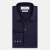 View 5 of product Navy Textured Windsor Shirt