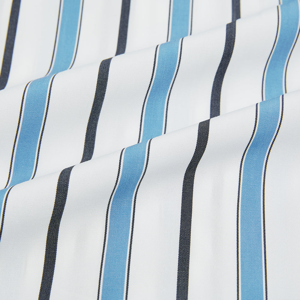 Sky Blue Multi Candy Stripe Mayfair Shirt