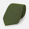 View 1 of product Green and Blue Micro Dot Silk Tie