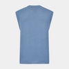 View 3 of product Pale Blue Fine Merino V-Neck Vest