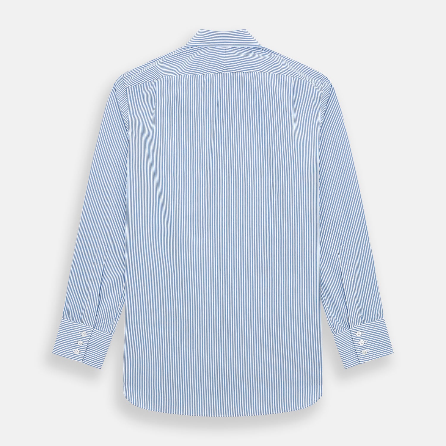 View 3 of product Sky Blue Halo Stripe Mayfair Shirt