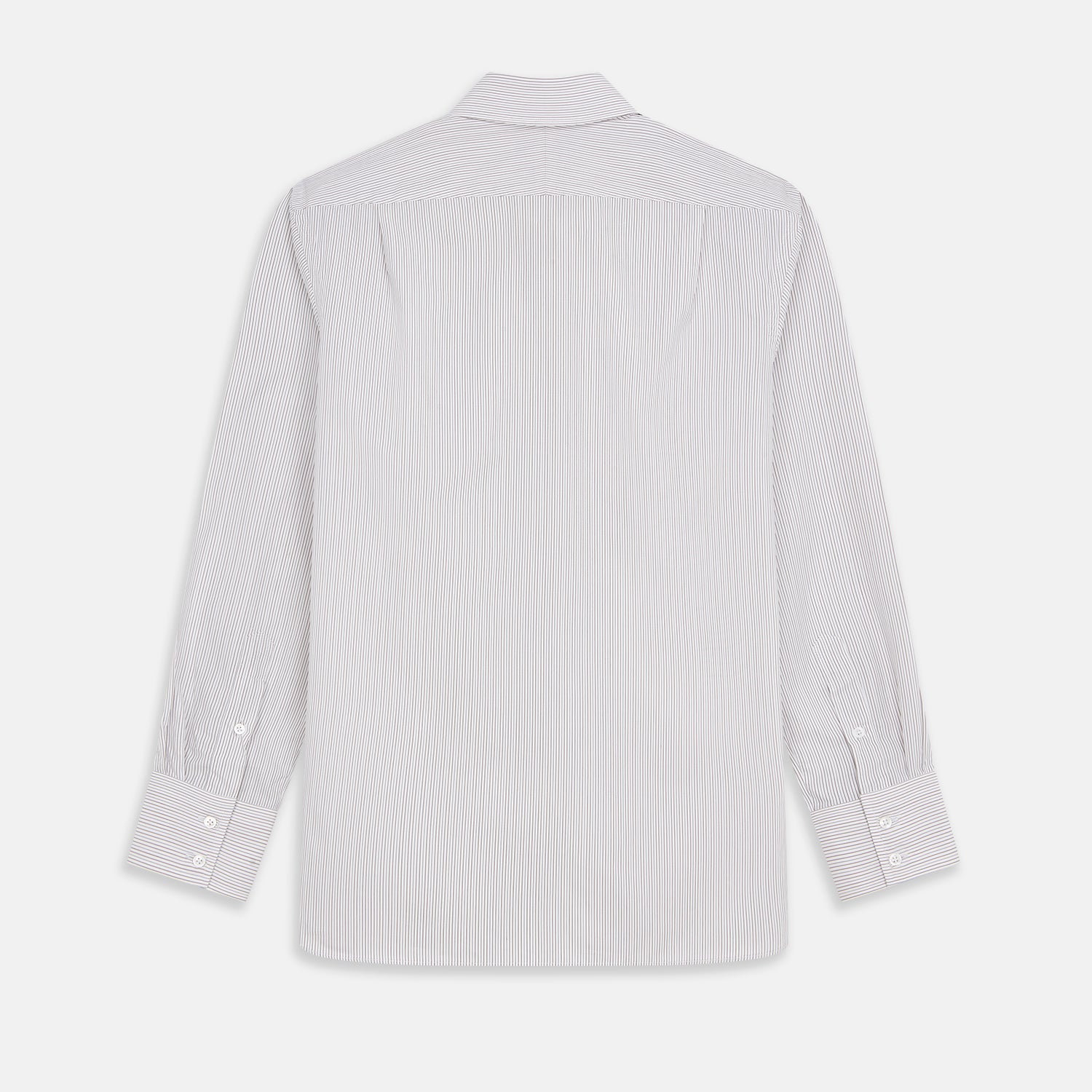 View 5 of product Sandstone Multi Stripe Cotton Tailored Fit Shelton Shirt