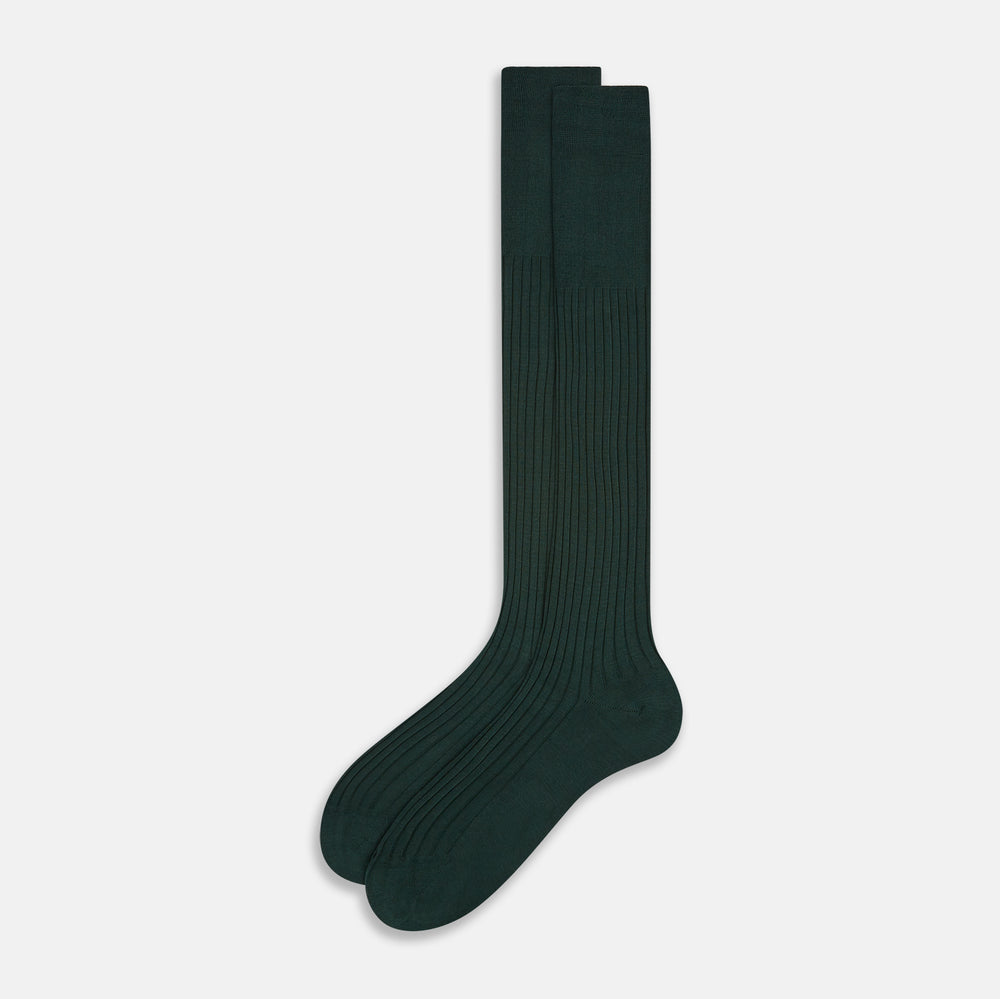 Olive Long Socks