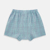 View 2 of product Pale Blue And Green  Multi Check Godfrey Boxer Shorts