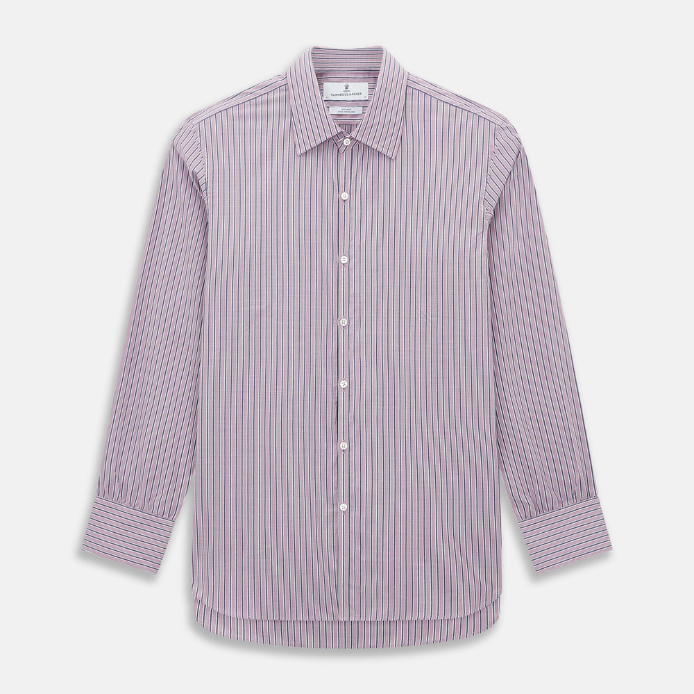 Antique Pink Ticking Stripe Westminster Shirt