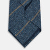 View 3 of product Blue Multi Stripe Silk Tie