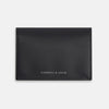 View 1 of product Navy Leather Bi-Fold Card Holder