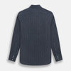 View 3 of product Navy Melange Wide Stripe Westminster Shirt