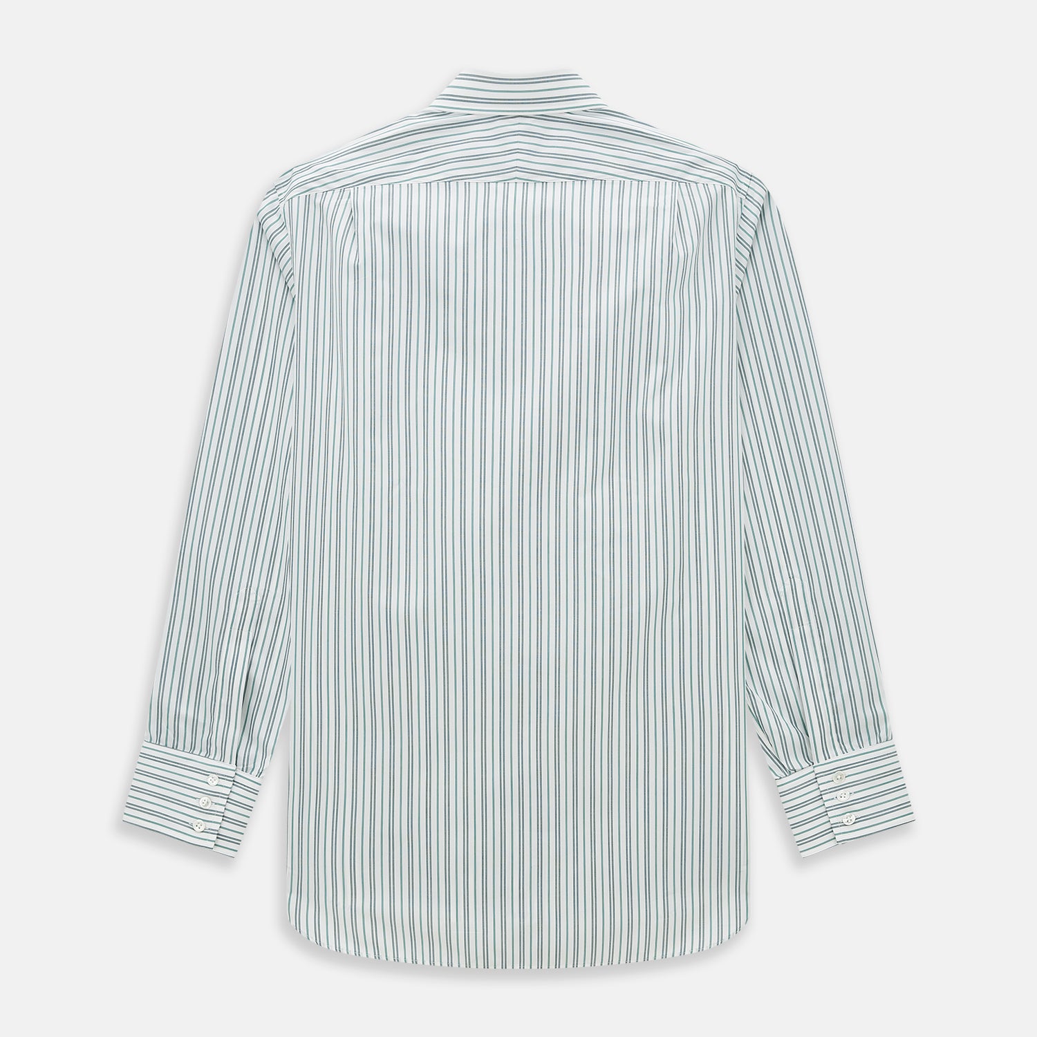 View 3 of product Forest Green Multi Stripe Mayfair Shirt