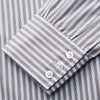 View 3 of product Pale Blue Multi Stripe Cotton Regular Fit Mayfair Shirt