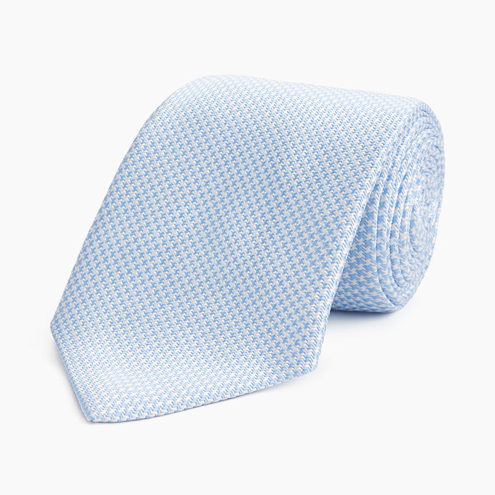 HOUNDSTOOTH WHITE RIVER TIE Image 3