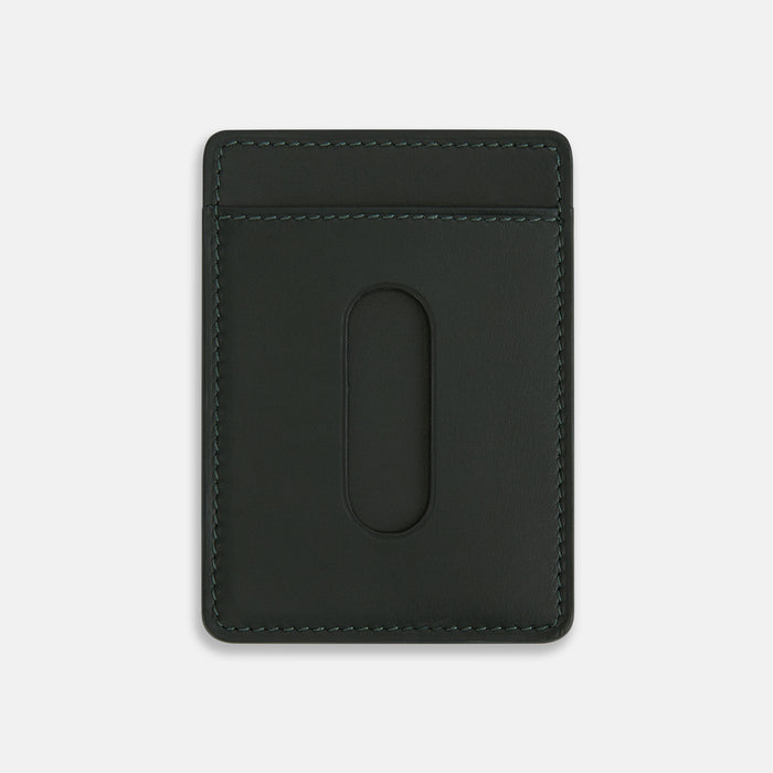 Forest Green Two-slot Card Case Image 1