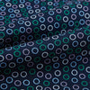 View 4 of product Multicoloured Dark Navy Circle Silk Cravat