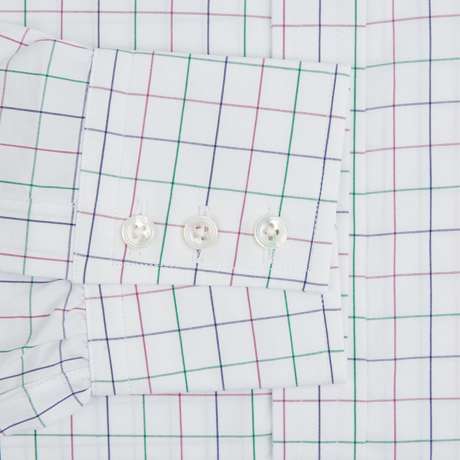 View 3 of product Pink Grid Check Mayfair Shirt
