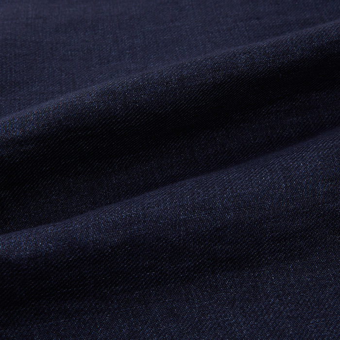 Navy Linen Twill Waistcoat Image 4