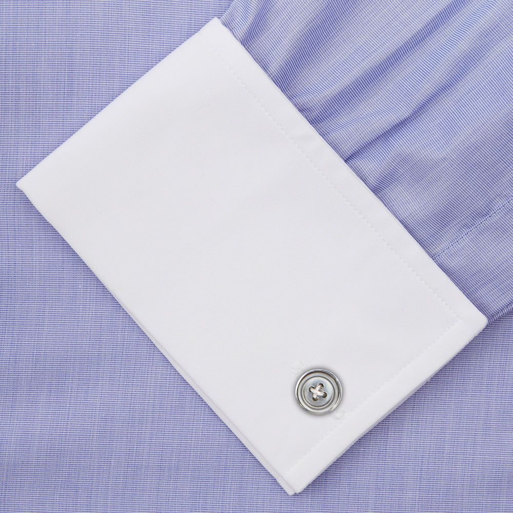 The Wall Street Shirt with White T&A Collar as seen on Gordon Gekko