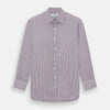 View 1 of product Burgundy Shadow Stripe Mayfair Shirt