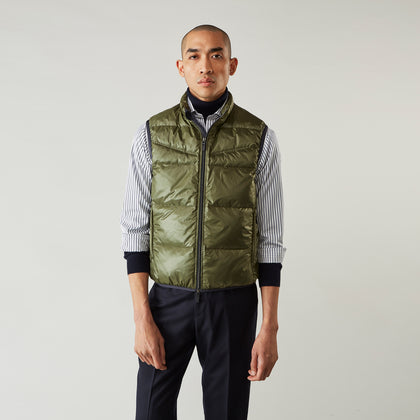 Green Peyton Sealup Quilted Gilet Image 2