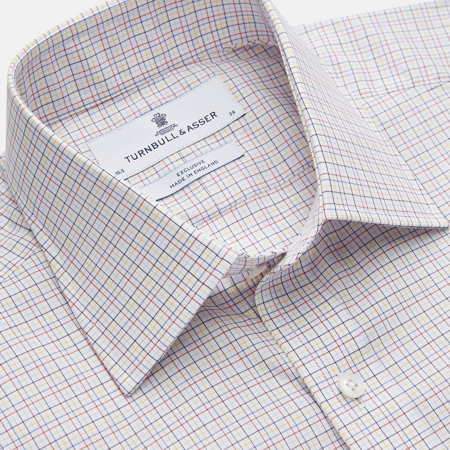 View 3 of product Red Multi Check Regular Fit Mayfair Shirt