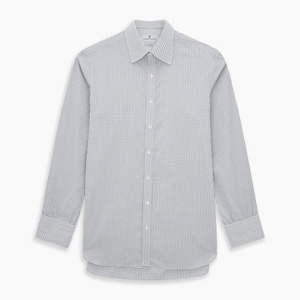 Midnight Blue Multi Check Mayfair Shirt Image 6