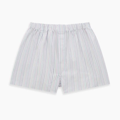 Rainbow Stripe Godfrey Boxer Shorts Image 2