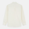 View 7 of product Cream Weekend Fit Hayne Shirt With Dorset Collar And 1-Button Cuffs