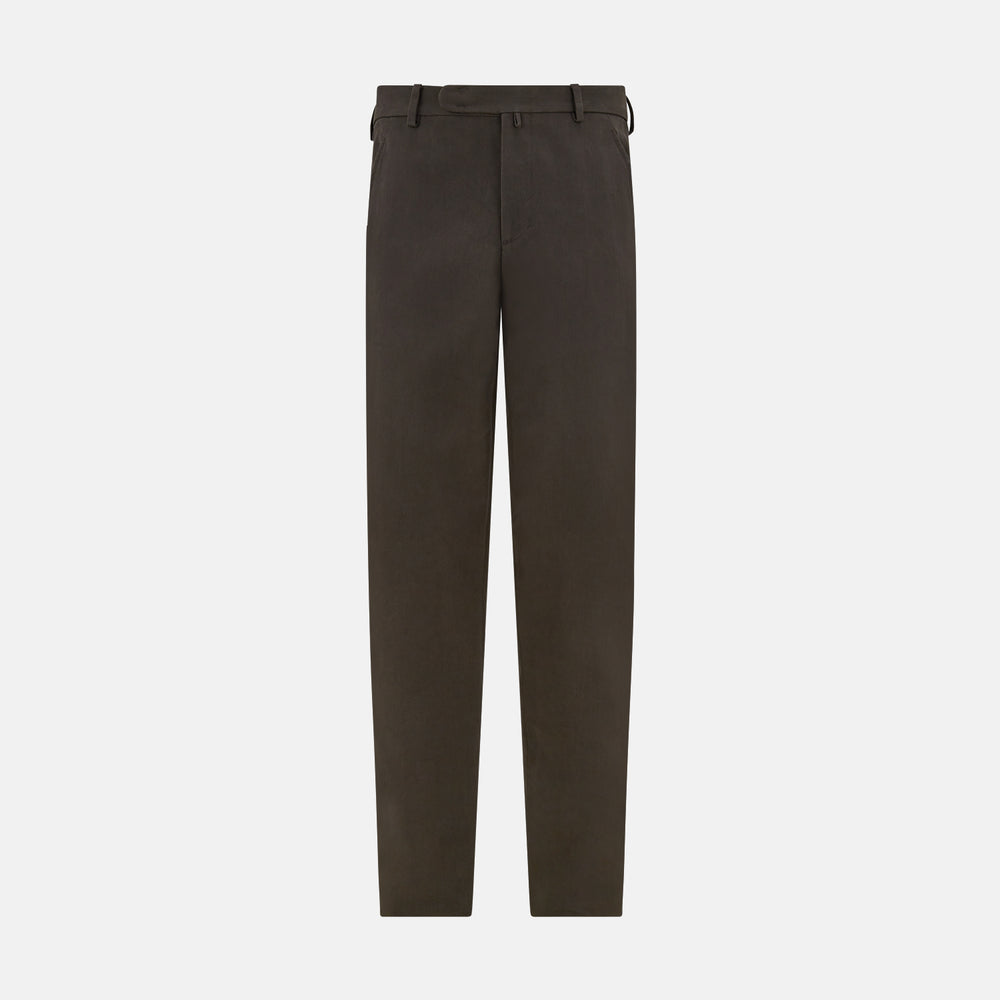 Moss Green Henry B Trousers