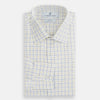 Yellow Overlay Grid Check Mayfair Shirt