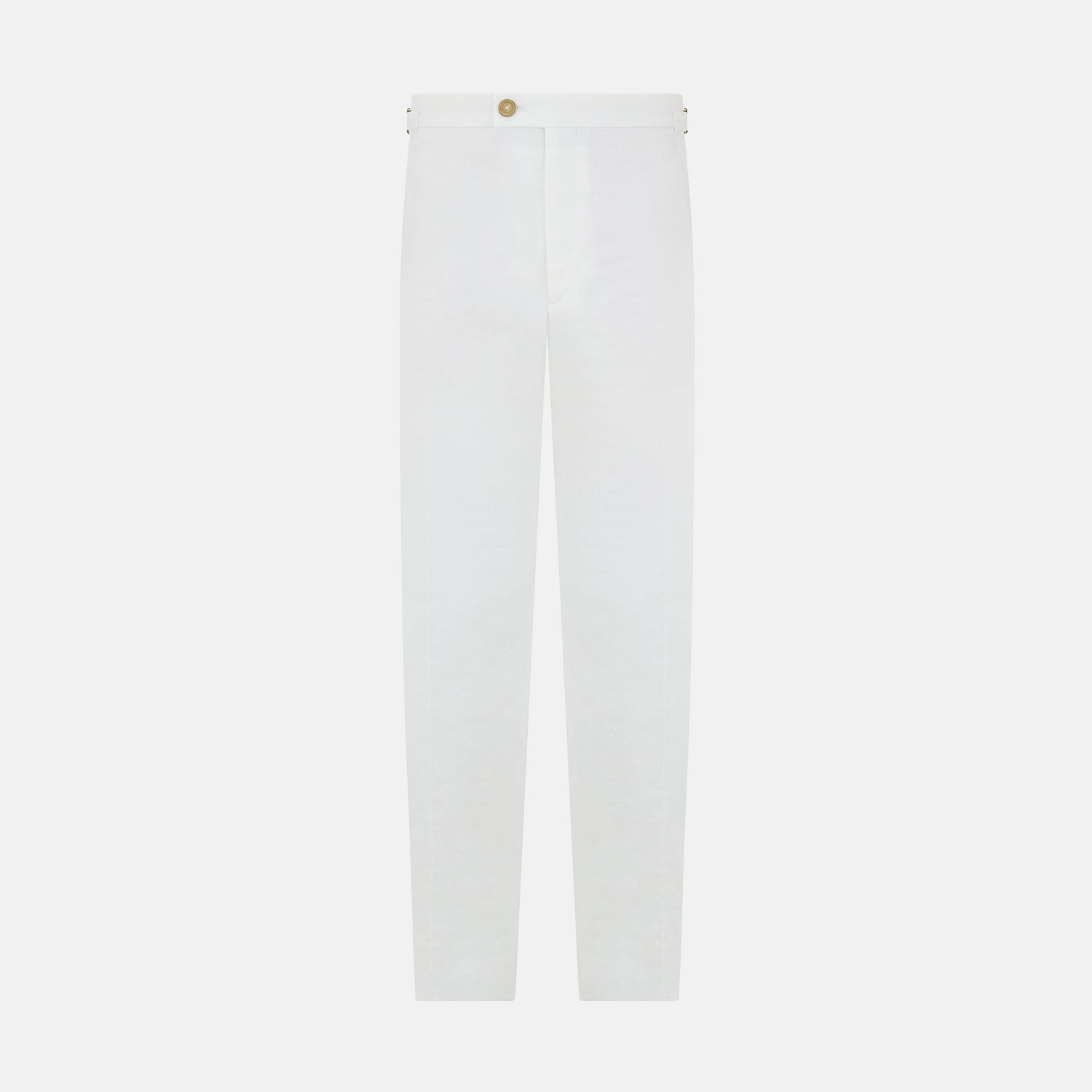 View 1 of product White Linen Henry Trousers