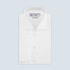 View 4 of product Two-Fold 120 White Shirt with Regent Collar and 3-Button Cuffs