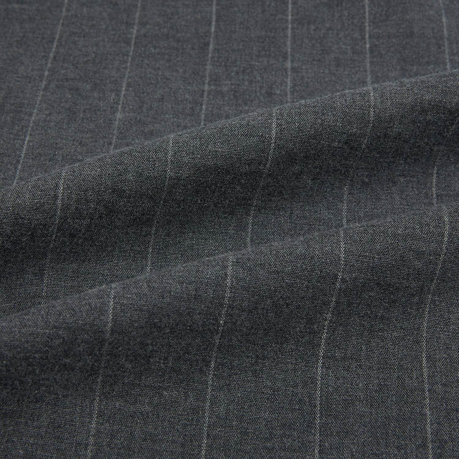 View 8 of product Charcoal Melange Wide Stripe Westminster Shirt