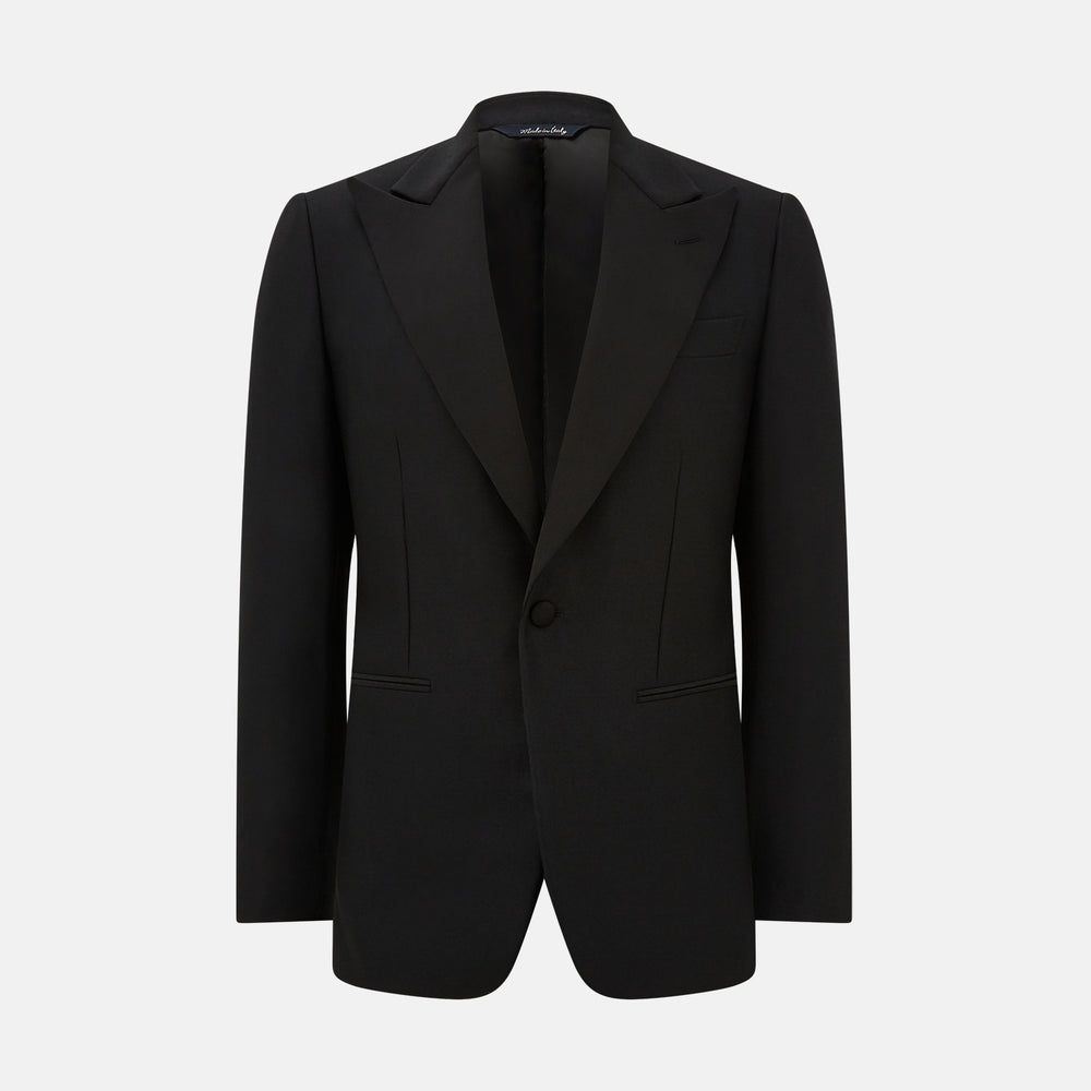Black Single Breasted Dinner Suit