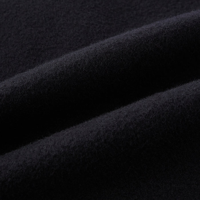 Navy Apsley Single-Breasted Caban Coat Image 4