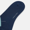 View 3 of product Azzurro Wool Check Mid-Length Socks